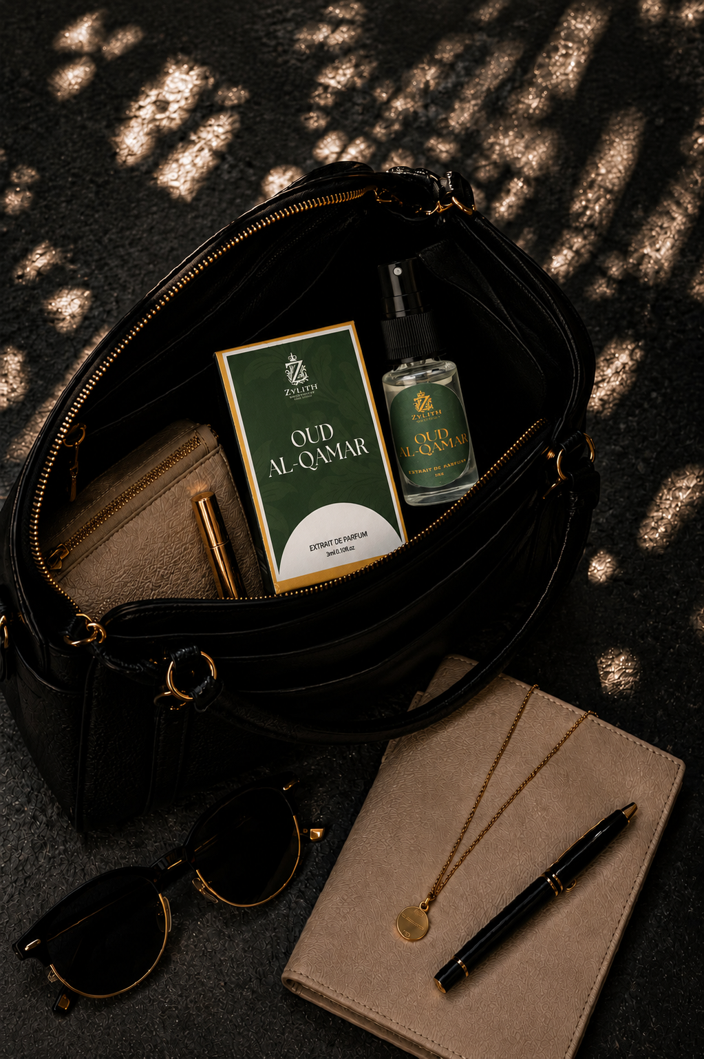 Oud Al-Qamar— Celestial Moonlit Oud & Spices 3ml