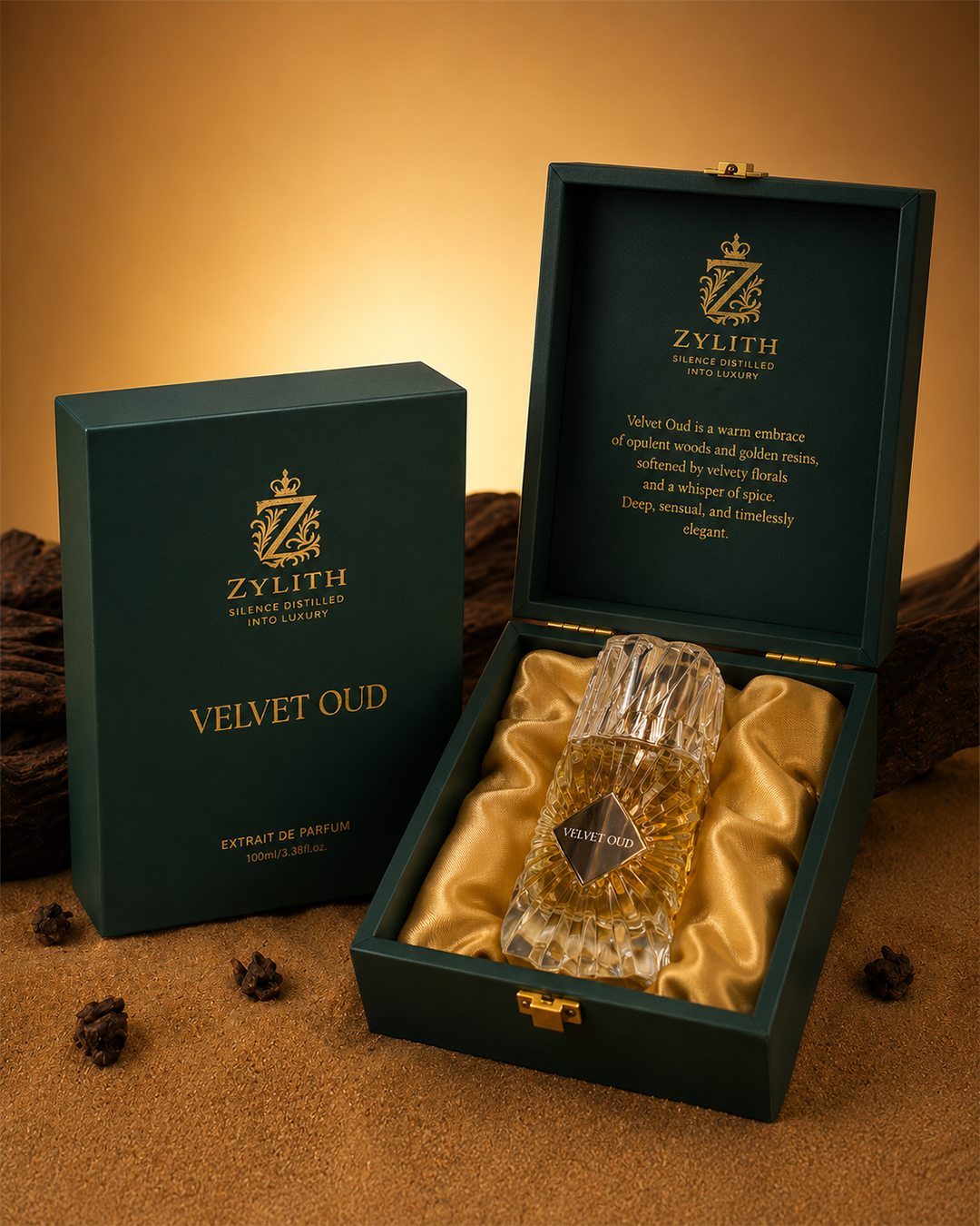 Velvet Oud — Royal Dark Oud & Damask Rose